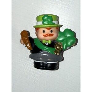 07 Fisher Price Little People St. Patricks Day Leprechaun Mayor Grand Marshall
